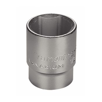 Soquete Sextavado em Aço Cromo Vanádio 27 mm - Encaixe 1/2'' - Tramontina Pro - Ritec Máquinas e Ferramentas