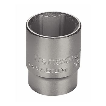 Soquete Sextavado em Aço Cromo Vanádio 30 mm - Encaixe 1/2'' - Tramontina Pro - Ritec Máquinas e Ferramentas