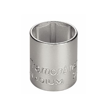 Soquete Sextavado em Aço Cromo Vanádio 14 mm - Encaixe 3/8'' Tramontina PRO - Ritec Máquinas e Ferramentas