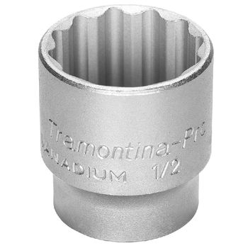 Soquete Estriado 1/2'' x 27mm (44833/127) - Tramontina Pro - Ritec Máquinas e Ferramentas