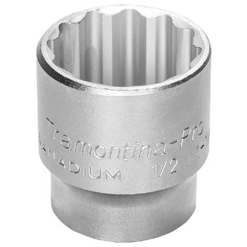 Soquete Estriado 1/2'' x 1.1/8'' (44834/114) - Tramontina Pro - Ritec Máquinas e Ferramentas