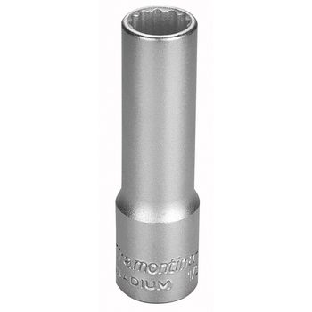 Soquete Estriado Longo 1/2'' x 3/8'' (44830/101) - Tramontina Pro - Ritec Máquinas e Ferramentas