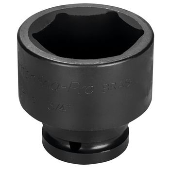 Soquete de Impacto Sextavado 3/4'' x 50mm (44890/150) - Tramontina Pro - Ritec Máquinas e Ferramentas