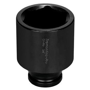 Soquete de Impacto Sextavado Longo 19mmX3/4'' (44893/119) - Tramontina Pro - Ritec Máquinas e Ferramentas