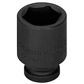 Soquete de Impacto Sextavado 1/4'' x 6mm (44882/106) - Tramontina Pro - Ritec Máquinas e Ferramentas