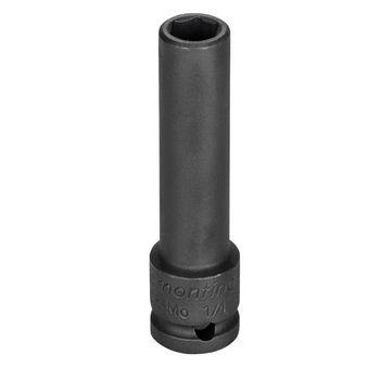 Soquete de Impacto Sextavado Longo 1/4'' x 6mm (44883/106) - Tramontina Pro - Ritec Máquinas e Ferramentas