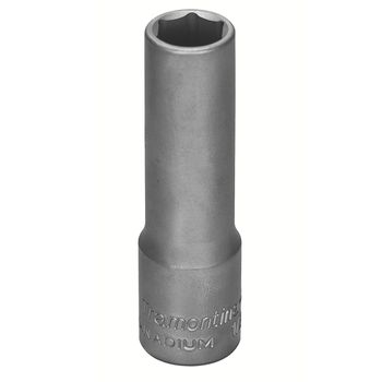 Soquete Sextavado Longo em Aço Cromo Vanádio 13 mm - Encaixe 1/2 - Tramontina Pro - Ritec Máquinas e Ferramentas