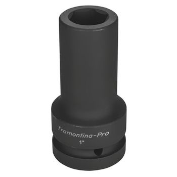 Soquete de Impacto Sextavado Longo 1'' x 1'' (44933/005) - Tramontina Pro - Ritec Máquinas e Ferramentas
