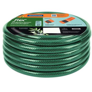 Mangueira Flex Para Jardim Com Engate 20m - Verde (79172/200) - Tramontina - Ritec Máquinas e Ferramentas