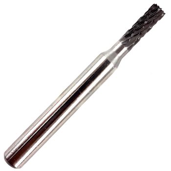 Lima Rotativa Cilíndrica Corte Frontal em MD 4mm (45,0009) - Rocast - Ritec Máquinas e Ferramentas