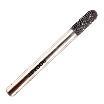 Lima Rotativa Cilíndrica Com Raio em MD 6mm (45,0017) - Rocast - Ritec Máquinas e Ferramentas