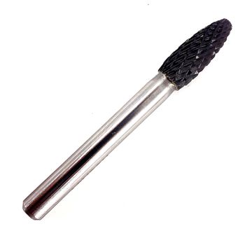 Lima Rotativa Labareda em Metal Duro MD 8,00mm 45,0065 ROCAST - Ritec Máquinas e Ferramentas