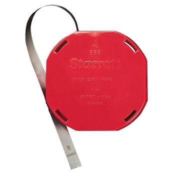 Calibrador de Folga em Rolo 7,6m - 13x0,10mm (666M-10) - Starrett - Ritec Máquinas e Ferramentas