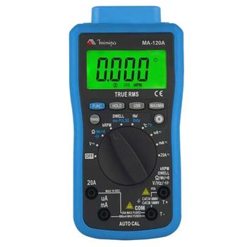 Multímetro Automotivo MA-120A - Minipa - Ritec Máquinas e Ferramentas