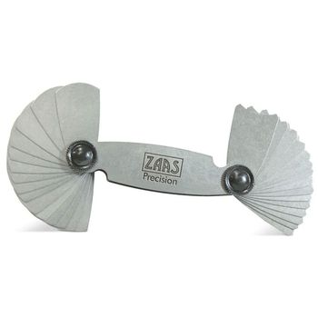 Calibre de Raio 15,5 á 25mm (113,0007) - Zaas - Ritec Máquinas e Ferramentas