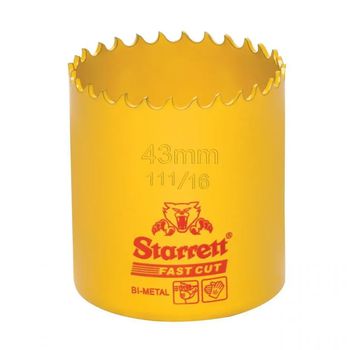 Serra Copo Fast Cut 43 - 1.11/16'' (FCH1116-G) - Starrett - Ritec Máquinas e Ferramentas