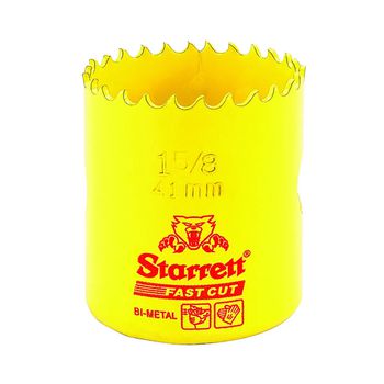 Serra Copo Fast Cut 41 - 1.5/8'' (FCH0158-G) - Starrett - Ritec Máquinas e Ferramentas