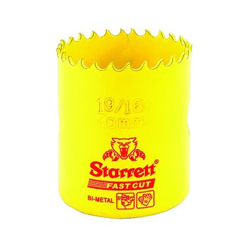 Serra Copo Fast Cut 40 - 1.9/16'' (FCH0196-G) - Starrett - Ritec Máquinas e Ferramentas