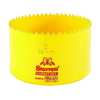 Serra Copo Fast Cut 76 - 3'' (FCH0300-G) - Starrett - Ritec Máquinas e Ferramentas