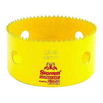 Serra Copo Fast Cut 92 - 3.5/8'' (FCH0358-G) - Starrett - Ritec Máquinas e Ferramentas