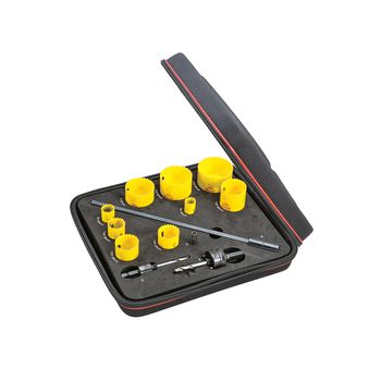 Jogo Serra Copo Bi-Metal Fast Cut 9 Serras e 4 Acessórios KFC09041-S - Starrett - Ritec Máquinas e Ferramentas