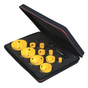 Jogo de Serra Copo Fast Cut Industrial - 15 Peças (KFC11041-S) - Starrett - Ritec Máquinas e Ferramentas