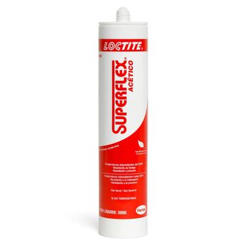 Silicone Acético Superflex Vermelho 300g (596) - Loctite - Ritec Máquinas e Ferramentas