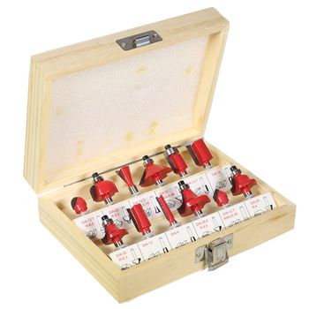 Jogo de Fresas Para Tupia 12 Peças 91,0001 - ROCAST - Ritec Máquinas e Ferramentas