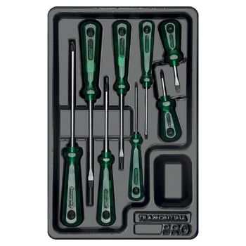 Módulo Com Chaves de Fenda 8 Peças (44980/005) - Tramontina Pro - Ritec Máquinas e Ferramentas