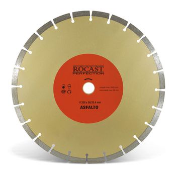 Disco Diamantado Para Asfalto 14'' - 350mm (34,0007) - Rocast - Ritec Máquinas e Ferramentas