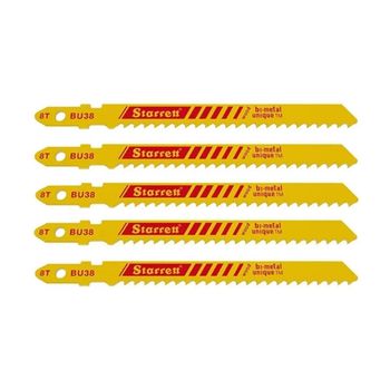 Lâmina De Serra Tico Tico 75mm 8 Dentes Com 5 Unidades (BU38) - Starrett - Ritec Máquinas e Ferramentas
