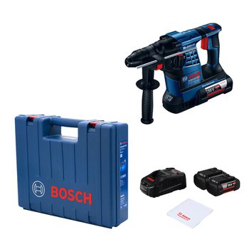 Martelete Perfurador Demolidor GBH 36V-LI SDS-Plus, 36V, 3,2J EPTA, com 2 Baterias 4,0Ah, 1 Carregador 220V em Maleta Bo... - Ritec Máquinas e Ferramentas