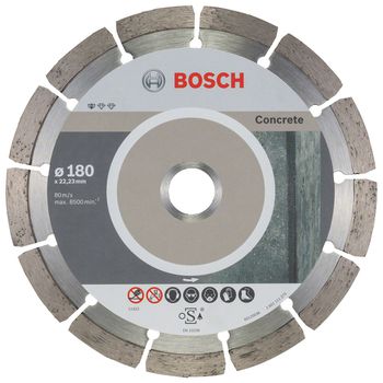 Disco Diamantado p/ Concreto 7 Pol. - BOSCH - Ritec Máquinas e Ferramentas
