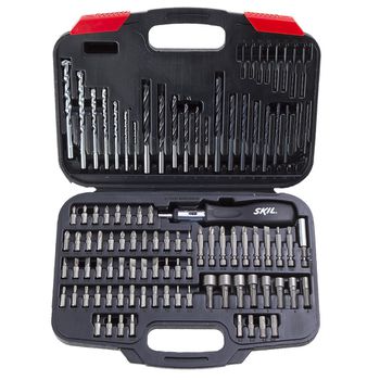 Jogo de Brocas e Bits Para Furar e Parafusar com 101 Peças - Skil - Ritec Máquinas e Ferramentas