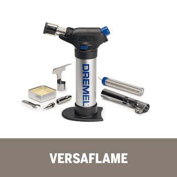 Versaflame Mini-Maçarico a Gás Com 7 Acessórios 2200 - Dremel - Ritec Máquinas e Ferramentas