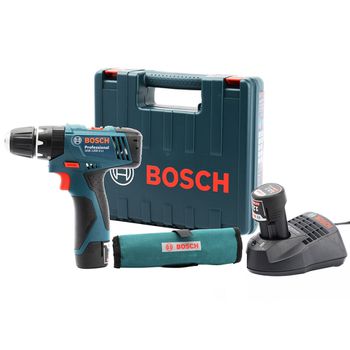 Furadeira Impacto/Parafusadeira Bateria + 23 Acess. GSB 1200-2-Li - Bosch 220V - Ritec Máquinas e Ferramentas