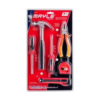 Jogo De Ferramentas Mayle Com 7 Peças 110007 -Mayle - Ritec Máquinas e Ferramentas
