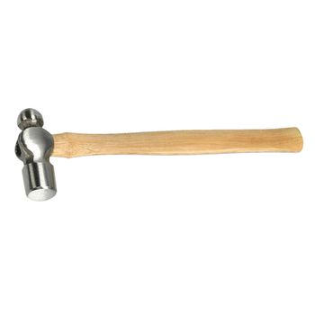 Martelo Bola Com Cabo em Madeira 300g (392,0007) - Noll - Ritec Máquinas e Ferramentas