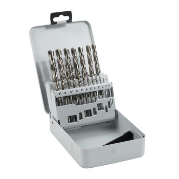 Jogo de Brocas para Metal 1.0mm a 10.0mm 19 Peças - Bosch - Ritec Máquinas e Ferramentas