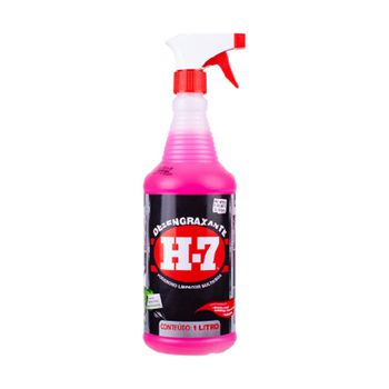 Desengraxante Removedor Multiuso H-7 (1 L) Spray com Gatilho - H7 - Ritec Máquinas e Ferramentas