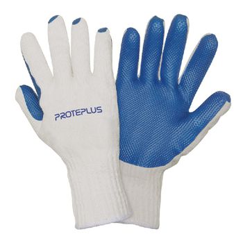 Luva Tricotada com Palma em Borracha Vulcanizada PPM20 PROTEPLUS N8 - Ritec Máquinas e Ferramentas