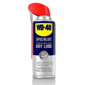 Lubrificante a Seco DRY LUBE 400ml (466638) - WD-40 - Ritec Máquinas e Ferramentas