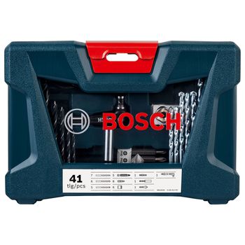 Kit de Pontas e Brocas Bosch V-Line 41 Peças - Ritec Máquinas e Ferramentas