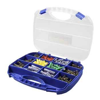 Maleta com Parafusos e Buchas 385 Peças - Tramontina - Ritec Máquinas e Ferramentas