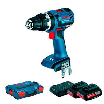 Furadeira de Impacto GSB 18V-EC 18V, 2 Baterias e maleta Bosch - Ritec Máquinas e Ferramentas