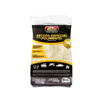 Estopa Para Polimento - PROAUTO - Ritec Máquinas e Ferramentas