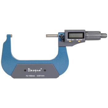Micrômetro Externo Digital 75 á 100mm (417,0031) - Dasqua - Ritec Máquinas e Ferramentas