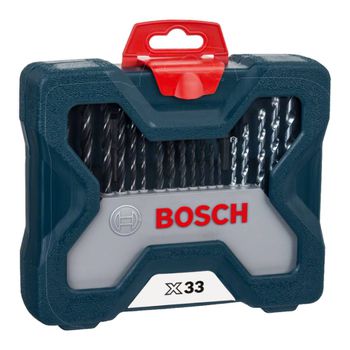 Kit de Pontas e Brocas Bosch X-Line 33 Peças - Ritec Máquinas e Ferramentas