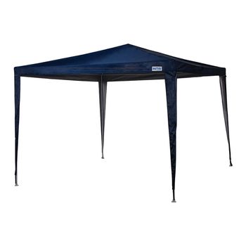Tenda Gazebo Poliester Oxford Azul com Silvercoating (3m x 3m) - MOR - Ritec Máquinas e Ferramentas