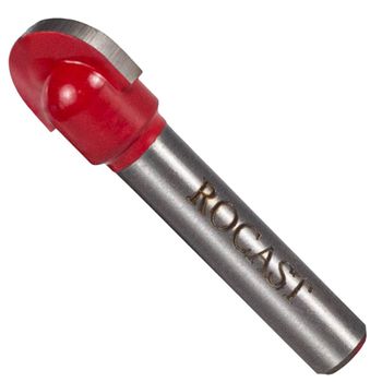 Fresa Para Tupia Rasgo em U 1/2'' x 1/4'' (91,0006) - Rocast - Ritec Máquinas e Ferramentas